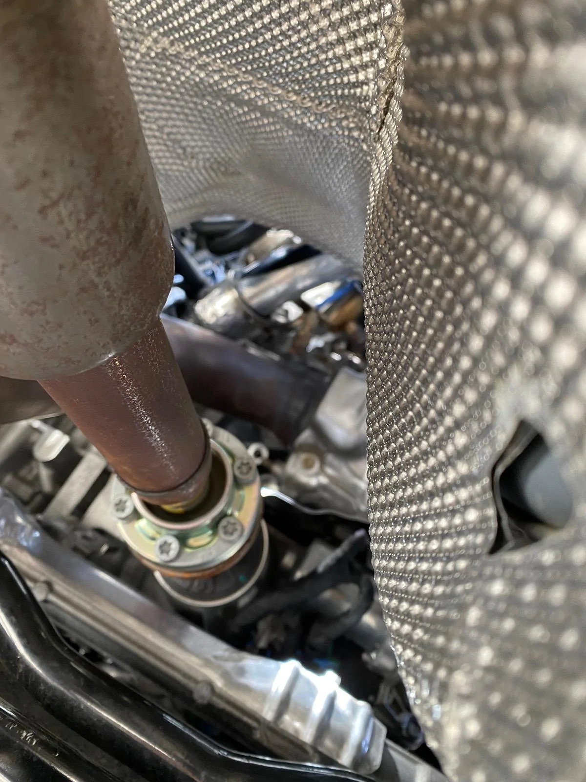 Ford Maverick Full off-road exhaust for my Maverick Tremor prerunner build IMG_3533