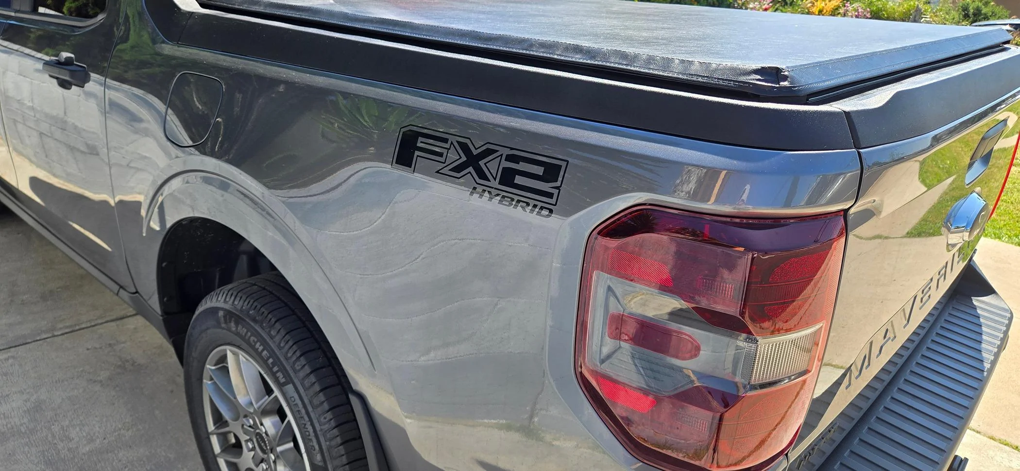 Ford Maverick My new side decals stickers: Maverick Hybrid 20240507_150538