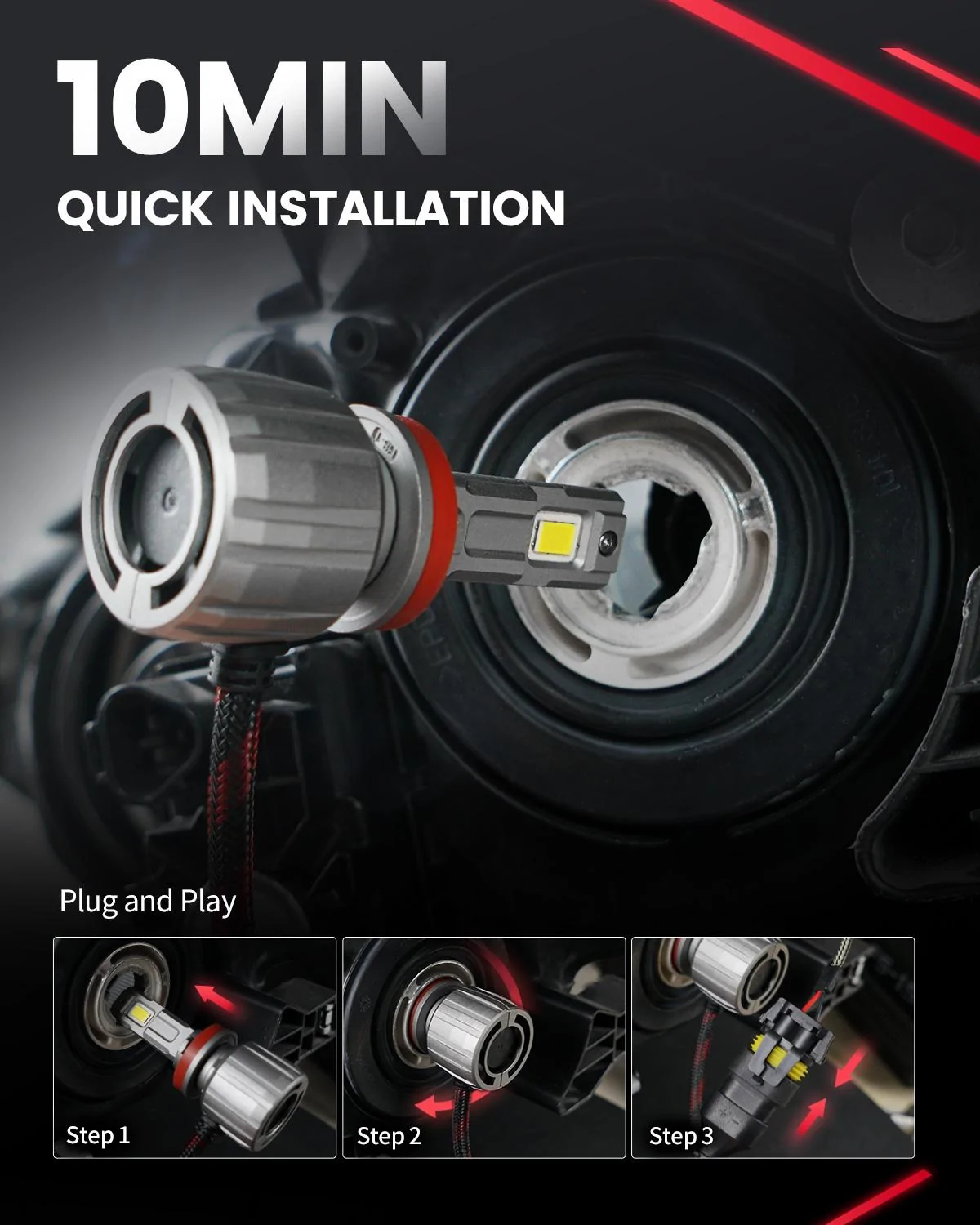 7.Lasfit LSplus H11 LED Bulbs 10 mins installation.webp