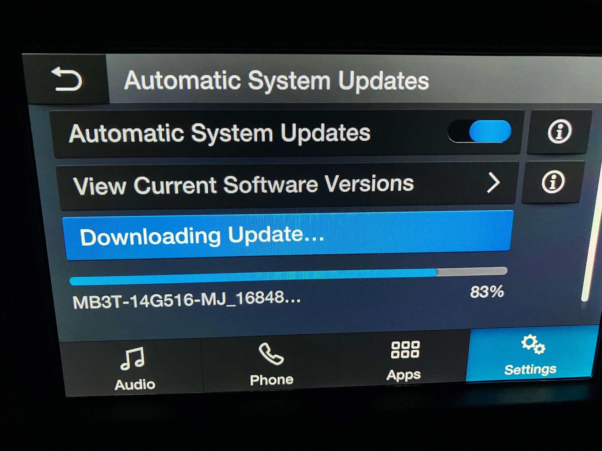 Ford Maverick Radio Update Available IMG_1836