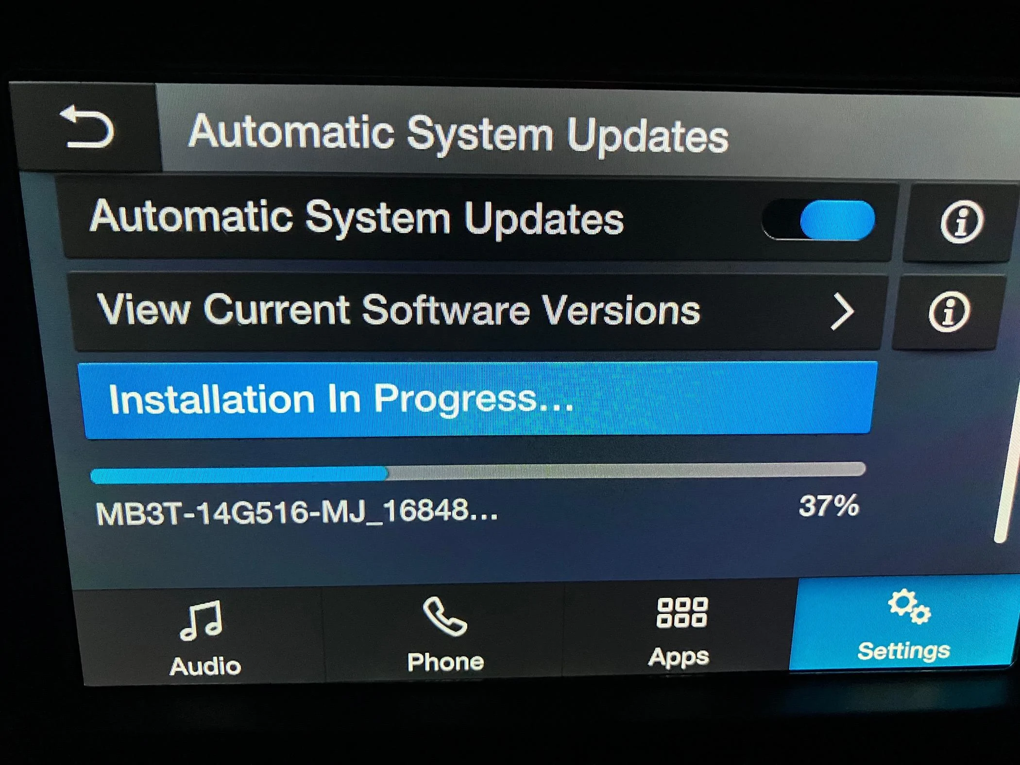 Ford Maverick Radio Update Available IMG_1838