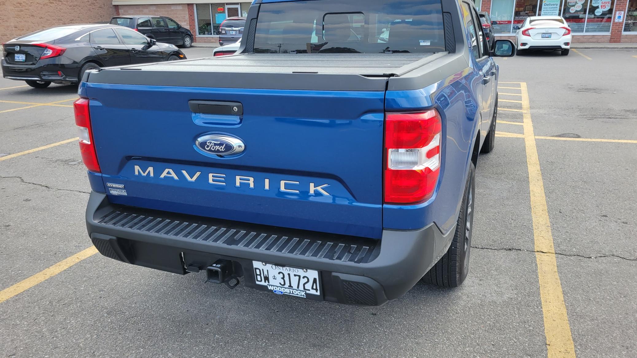 Ford Maverick Tailgate letters 20230916_160151