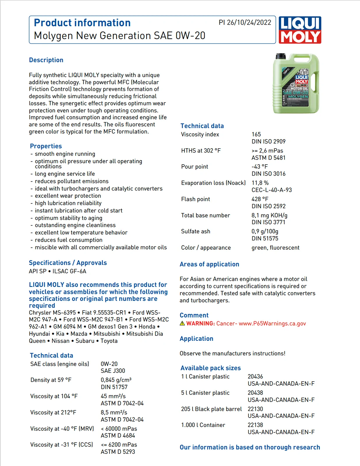 Ford Maverick Hybrid 2.5L: Oil that meets Ford's WSS-M2C962-A1 spec (LIST and COMMENTS) Screenshot 2024-05-15 at 8.16.06 AM