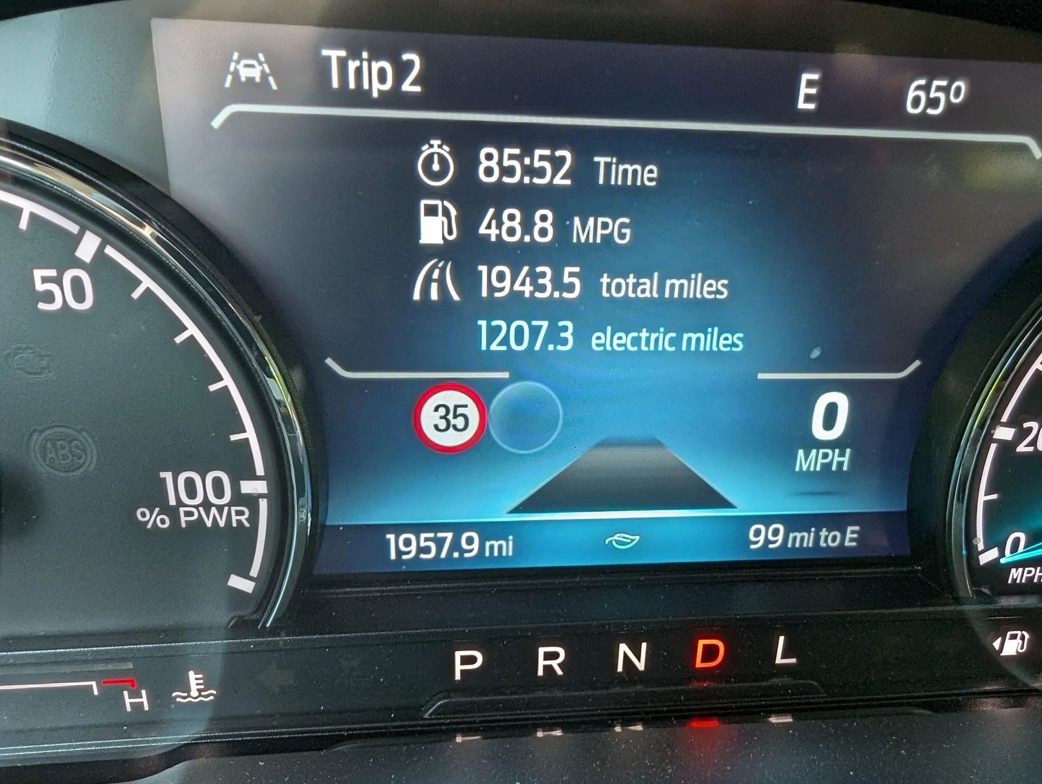 Ford Maverick Miles driven electric vs ICE statistic? PXL_20240515_163546432