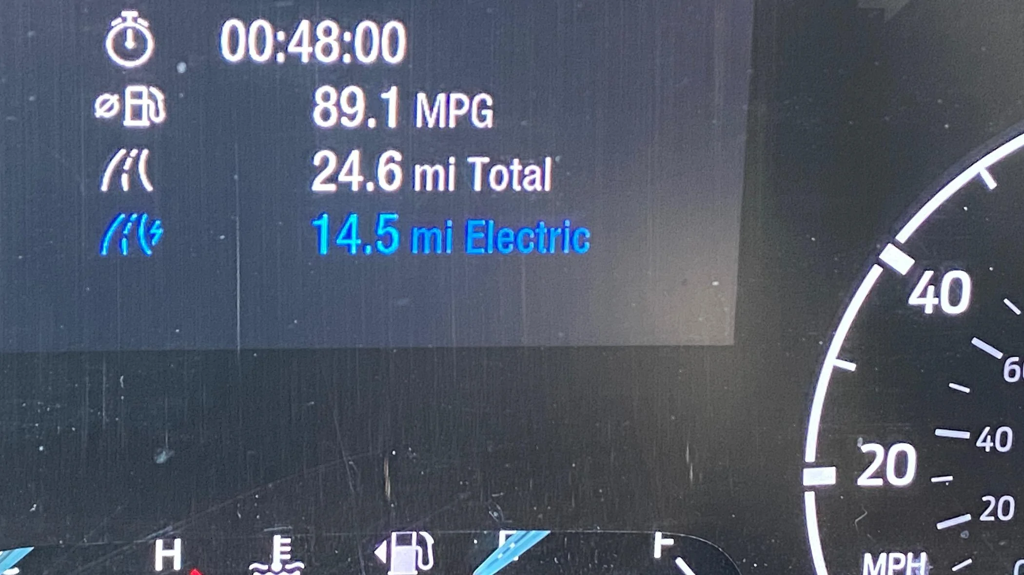 Ford Maverick Miles driven electric vs ICE statistic? IMG_0436