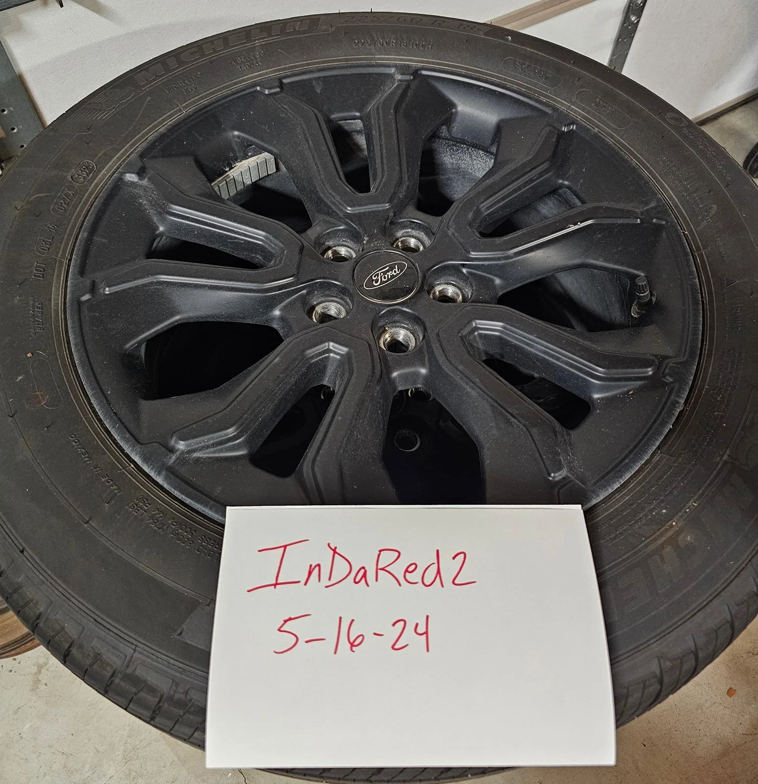 Ford Maverick 18" Black Appearance Package Wheels/tires 20240516_200454