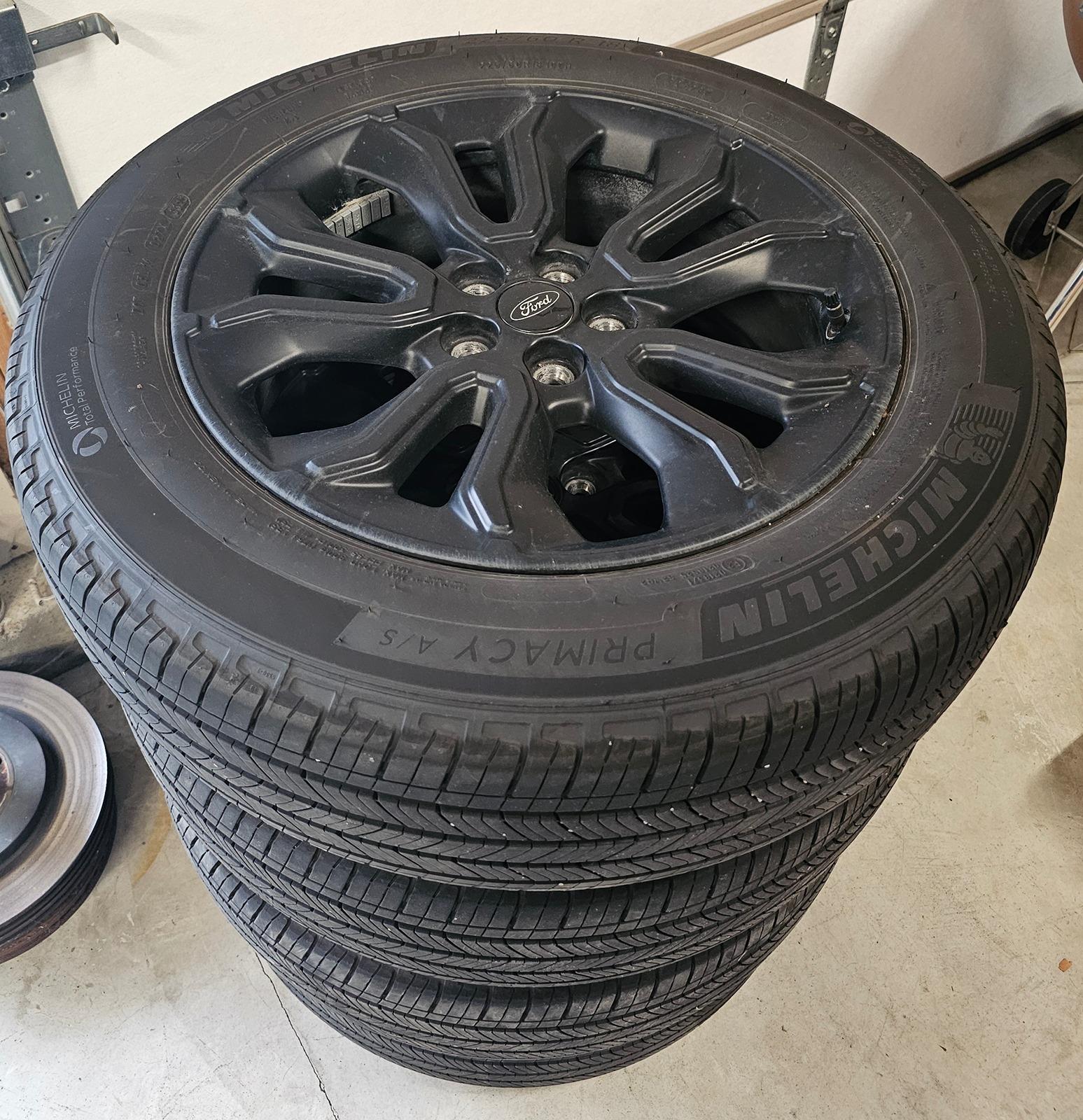 Ford Maverick 18" Black Appearance Package Wheels/tires 20240516_074816