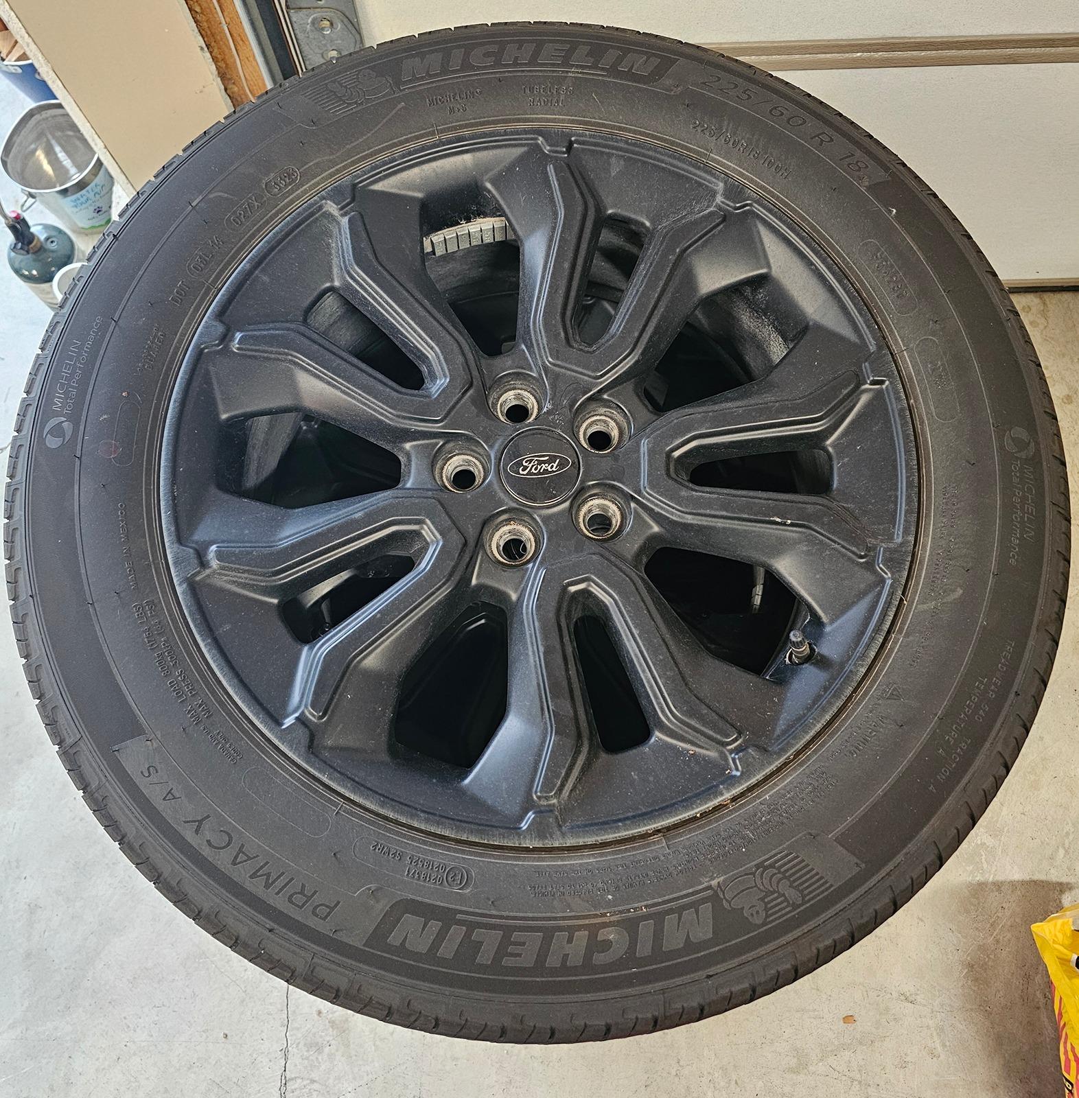 Ford Maverick 18" Black Appearance Package Wheels/tires 20240516_074830