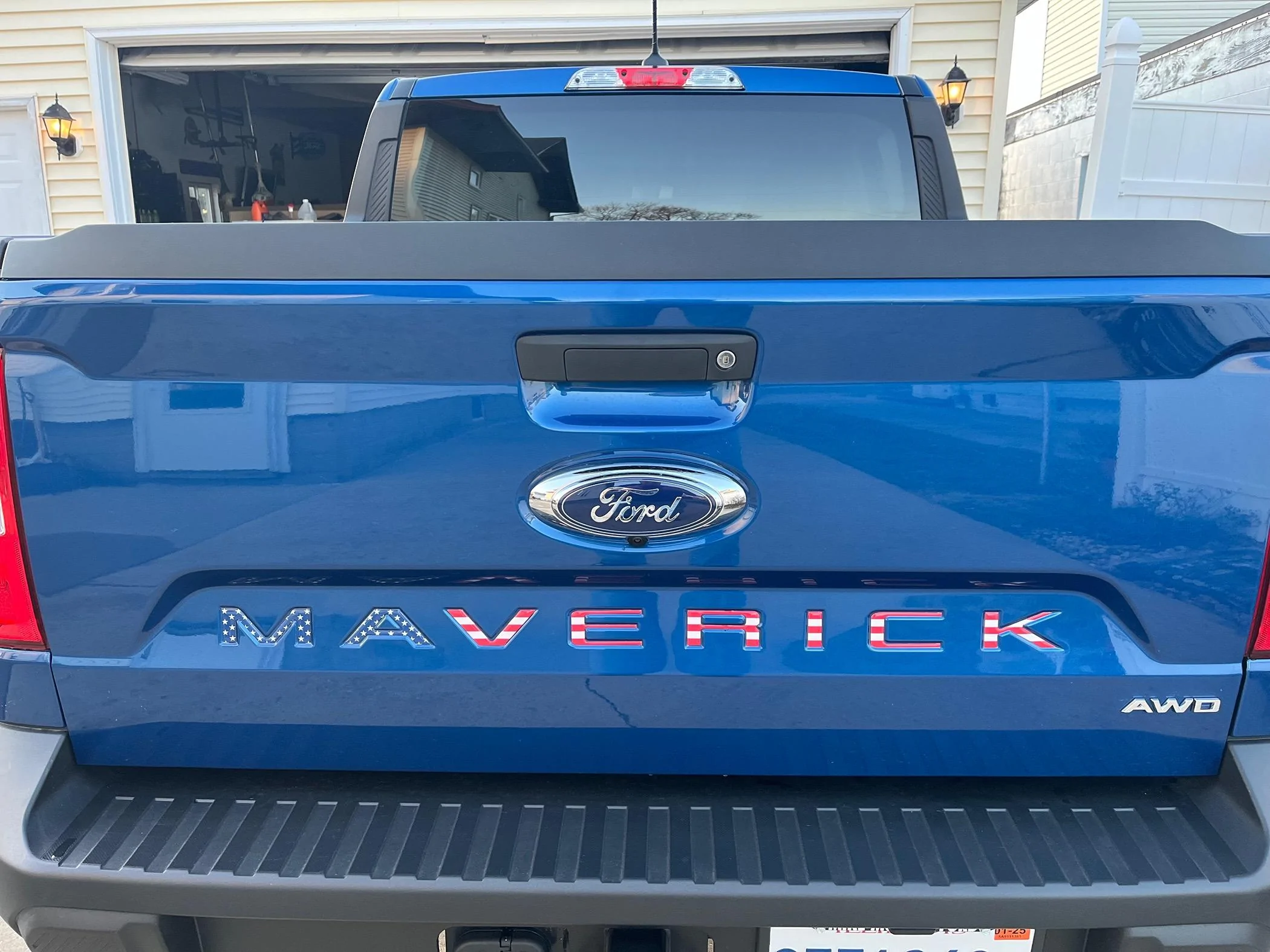 Ford Maverick Color Tailgate Letters For Atlas Blue?  Photos Requested. IMG_4749