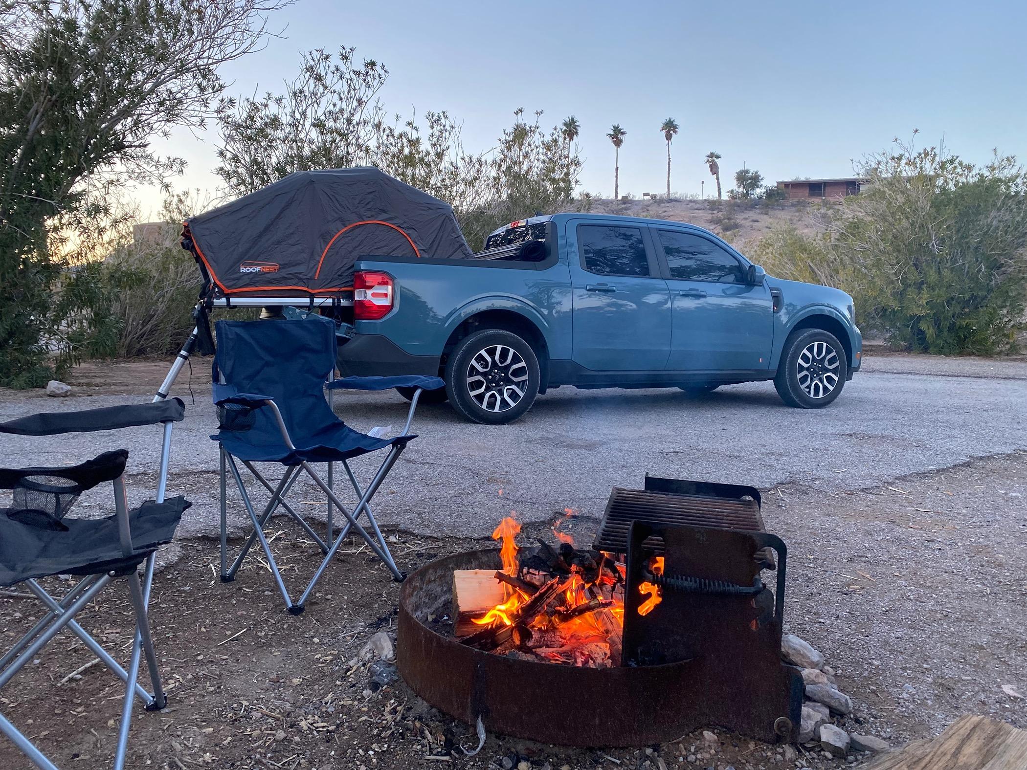 Ford Maverick Camping with the Roofnest Meadowlark IMG_8587