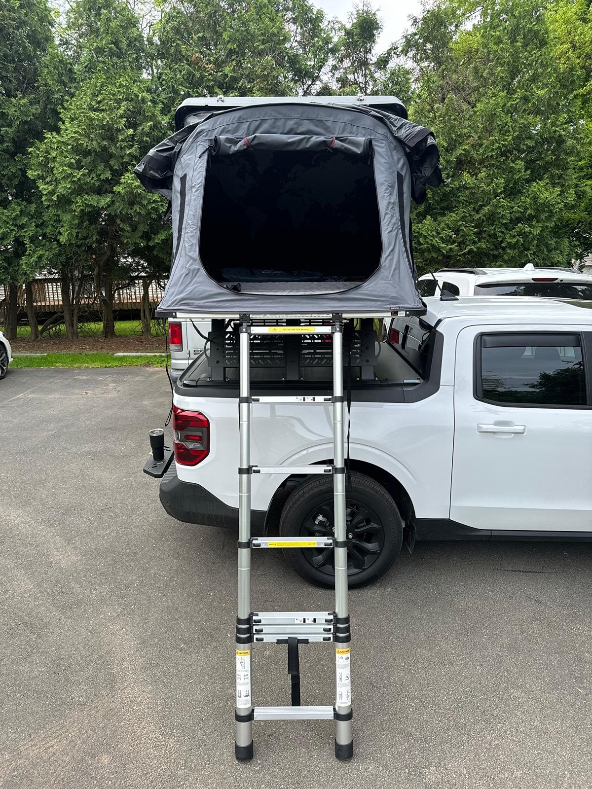 Ford Maverick Cab Roof Tent (Prinsu Rack) released for Maverick IMG_2112