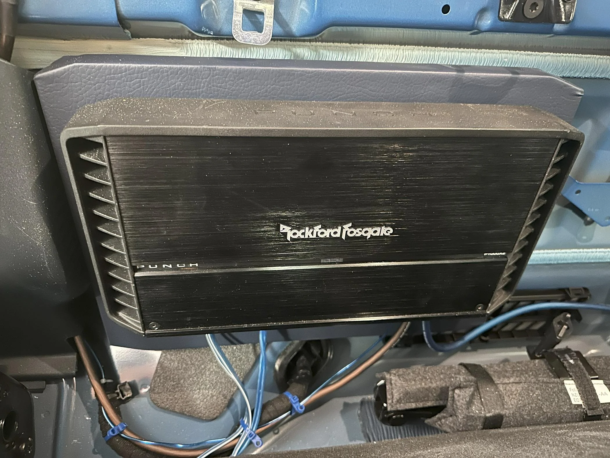Ford Maverick Another Stereo Upgrade Install: Front Speakers, Rear Speakers, Sub, Amp IMG_1929