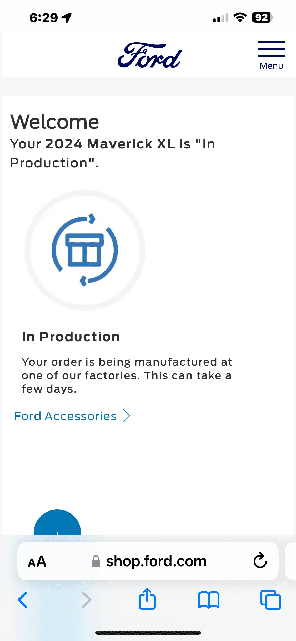 Ford Maverick Finally in production IMG_5068