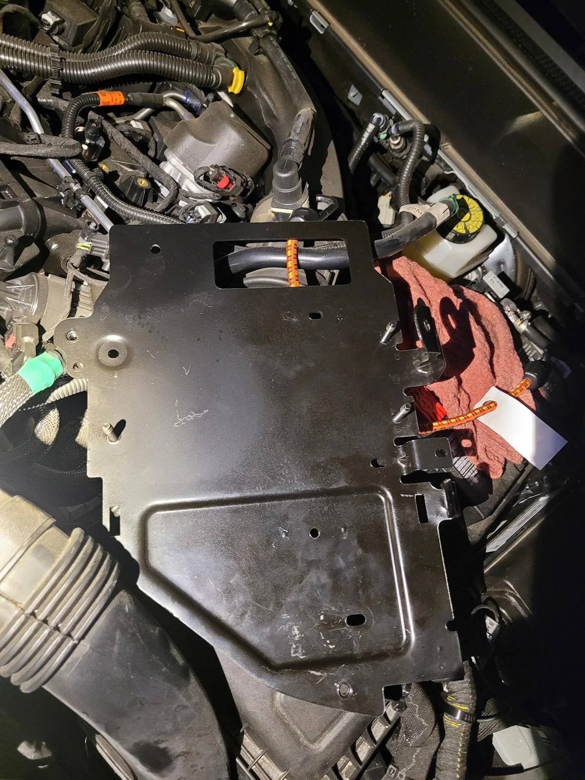 Ford Maverick Water fording upgrade: move / relocate ECM (my DIY solution) 20240518_202043