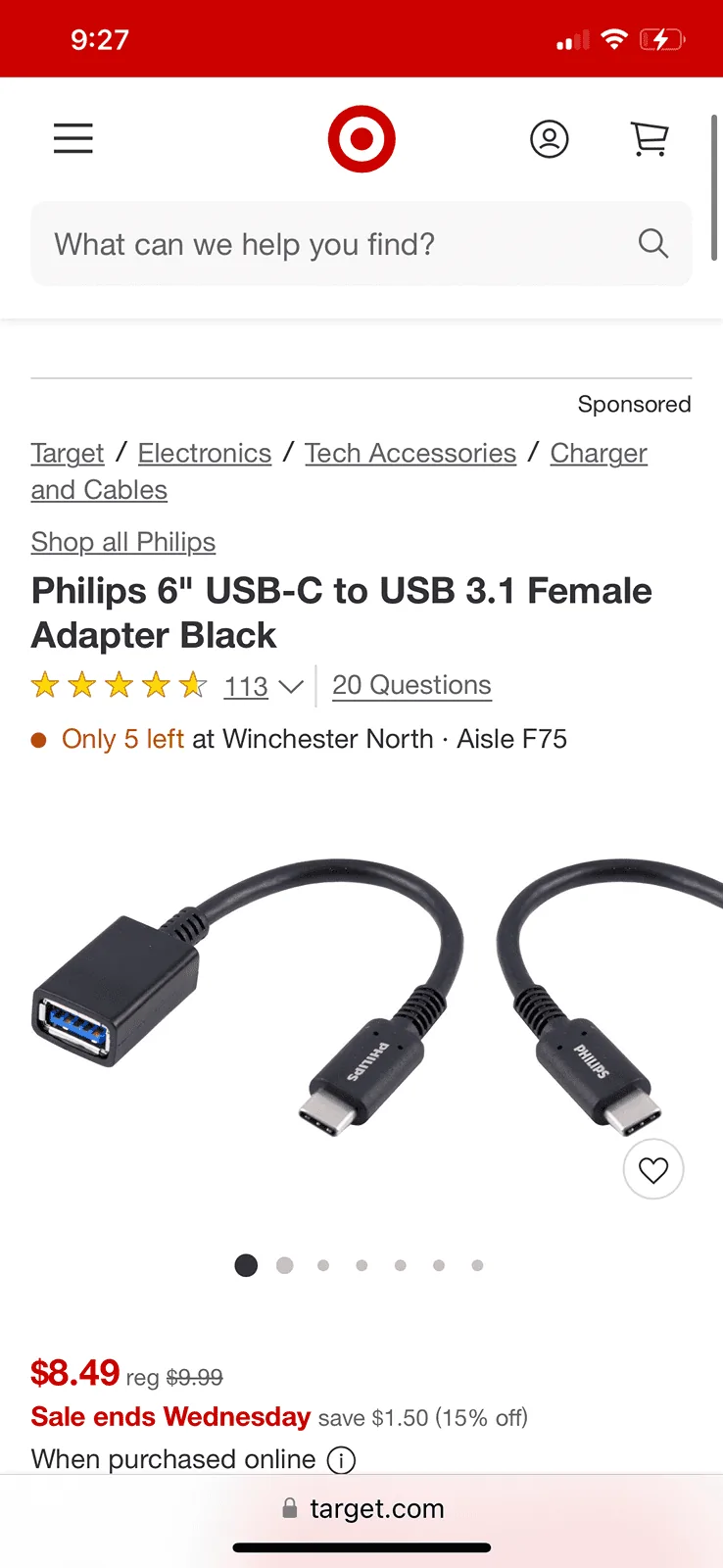 Ford Maverick Wireless CarPlay Adapter(s) Not Working With Flat USB-C Cable IMG_8307