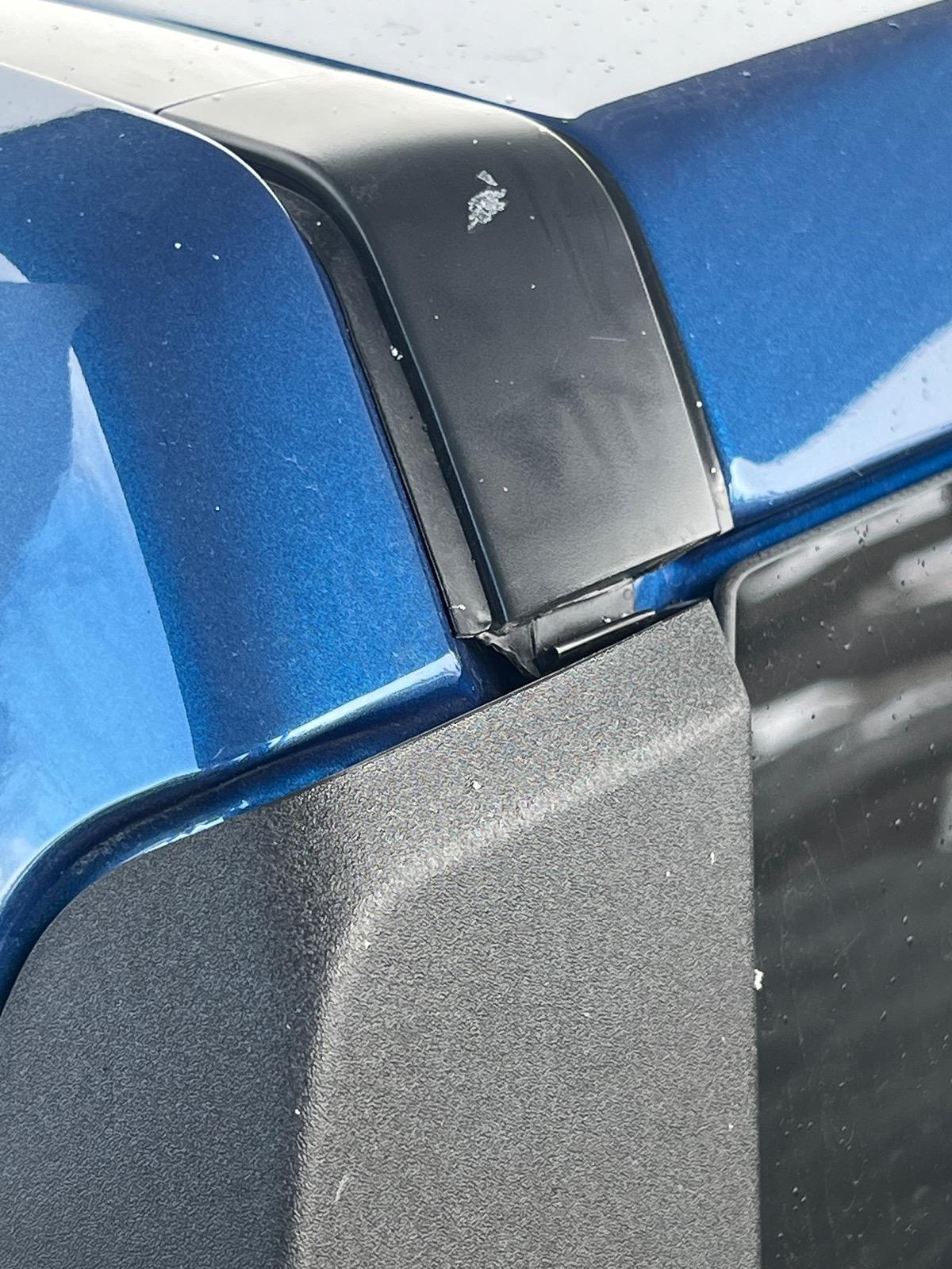 Ford Maverick Trim piece gap - dealer said this was normal and won't do anything about it IMG_4409