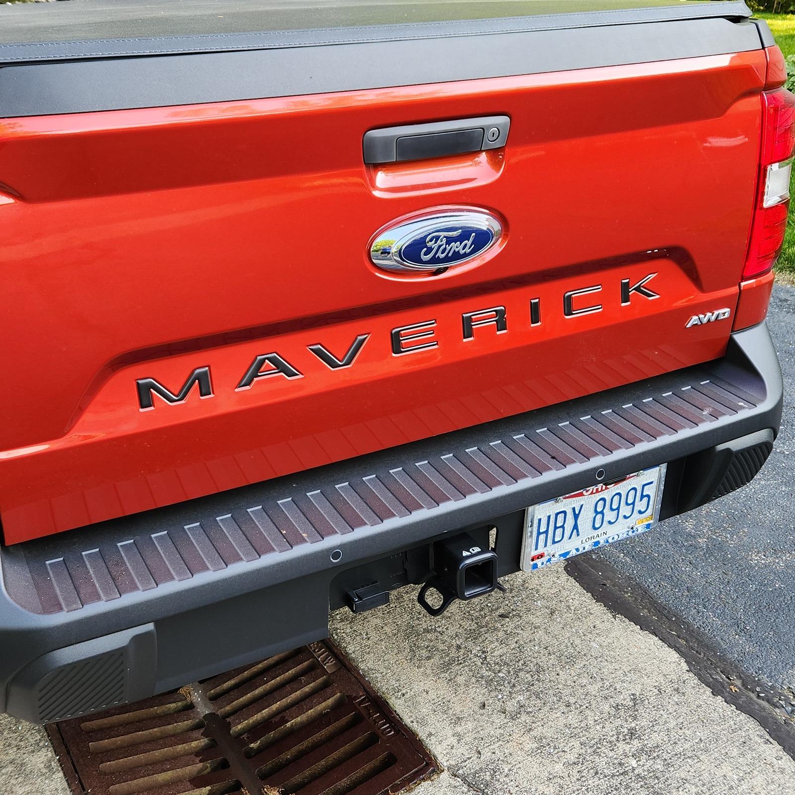 Ford Maverick Can tailgate lettering be installed in fall weather/temperatures? mav