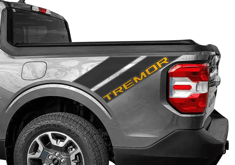 Ford Maverick Maverick Bedside Hash Stripes Available 2022-Maverick-RBHS-ON