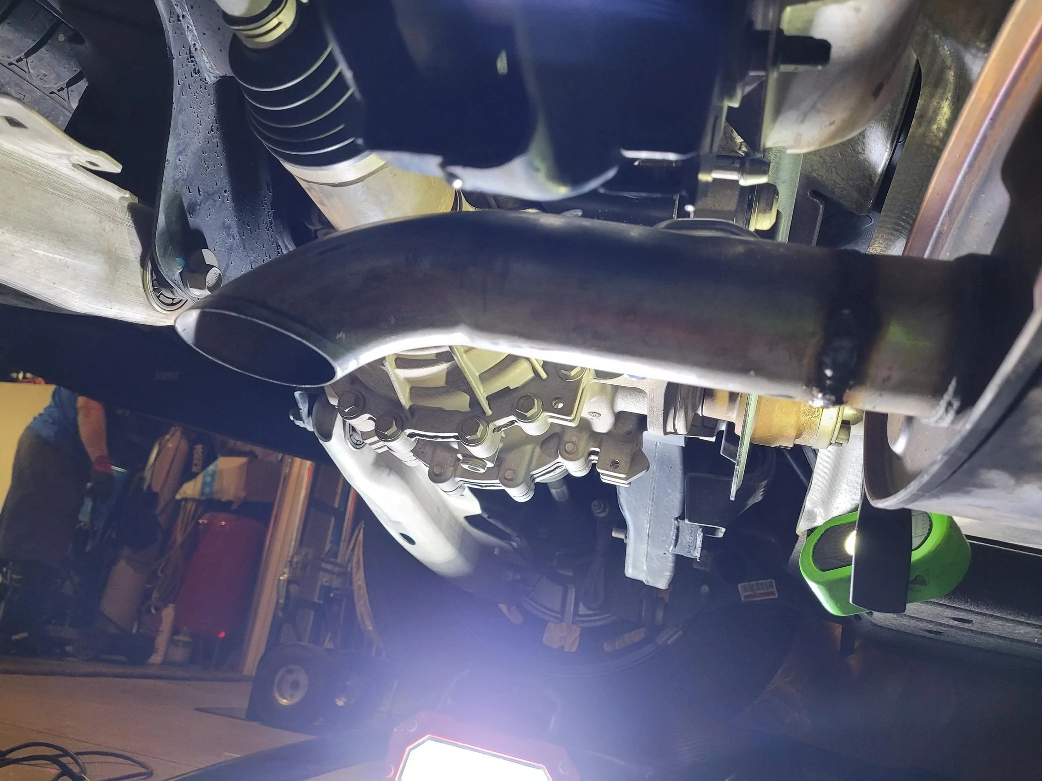 Ford Maverick Full off-road exhaust for my Maverick Tremor prerunner build 20240521_212044