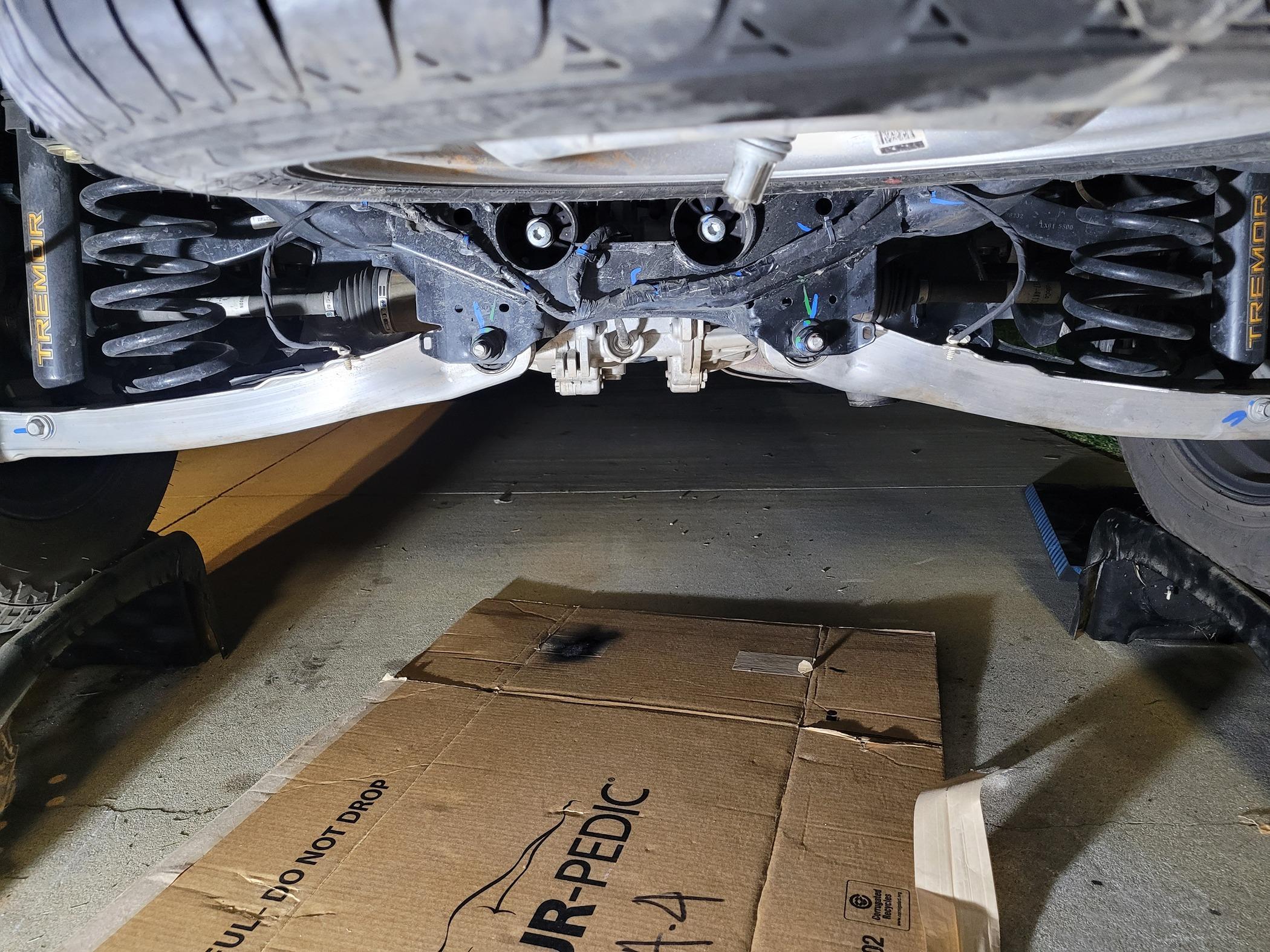 Ford Maverick Full off-road exhaust for my Maverick Tremor prerunner build 20240521_214342