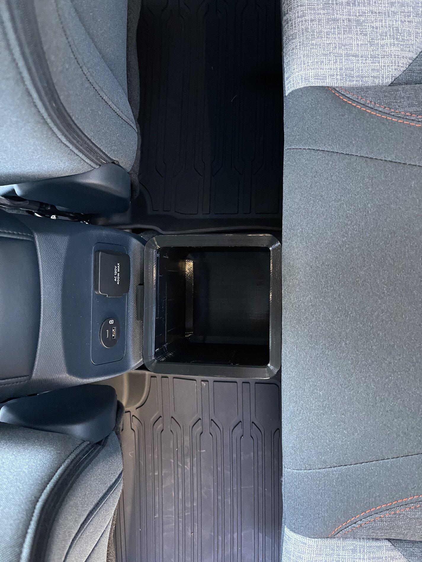 Ford Maverick FITS 3D printed trash can created for the Maverick IMG_4013