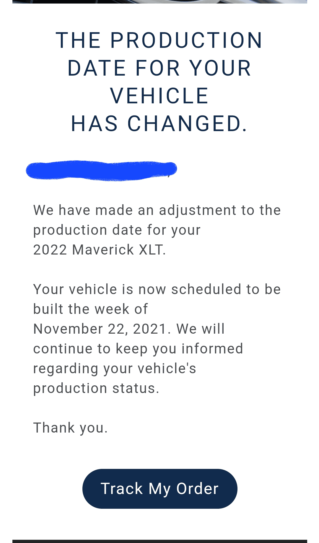 Ford Maverick Aaaaaand Another Week Delay Screenshot_20211106-105221_Gmail