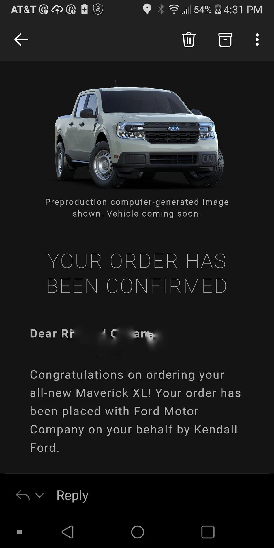 Ford Maverick 3% Below Invoice on Ford Maverick at Granger Ford Screenshot_20211025-163113-01