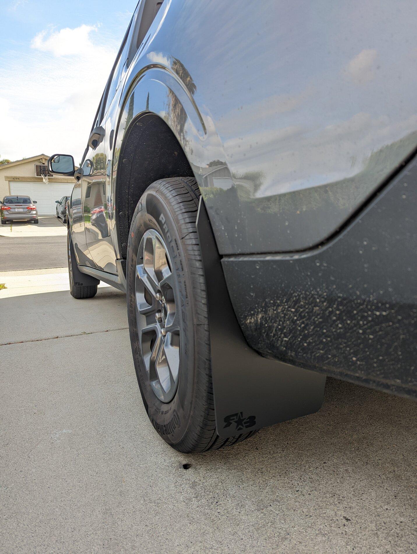 Ford Maverick Rokblokz Mud Flaps for 2022 Maverick now available PXL_20211106_184656523