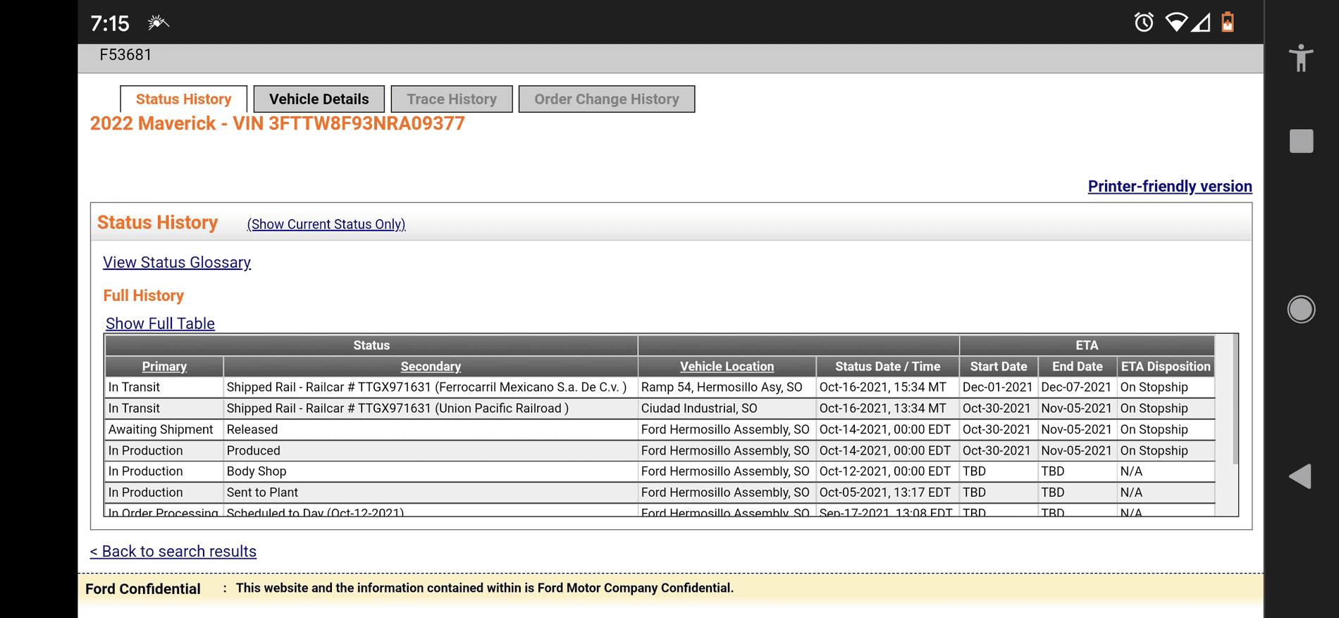 Ford Maverick 3% Below Invoice on Ford Maverick at Granger Ford Screenshot_20211106-191539
