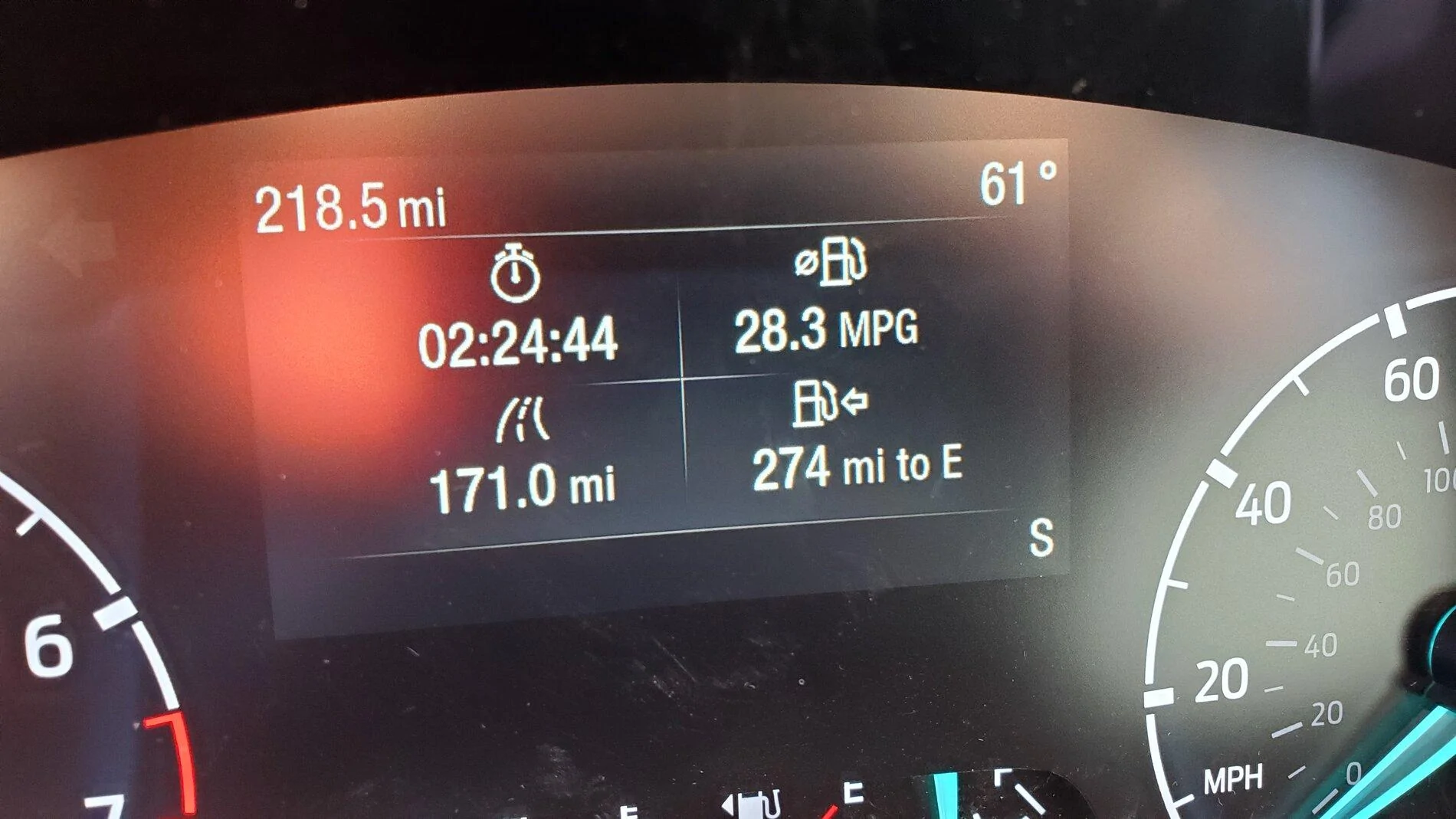 Ford Maverick 2.0 AWD Real World MPG??? 20211106_125313