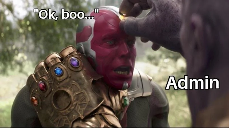 Ford Maverick Maverick Memes -  fun diversion while we wait [ ** NO POLITICS ** ] Thanos Taking The Mind Stone From Vision 07112021185456