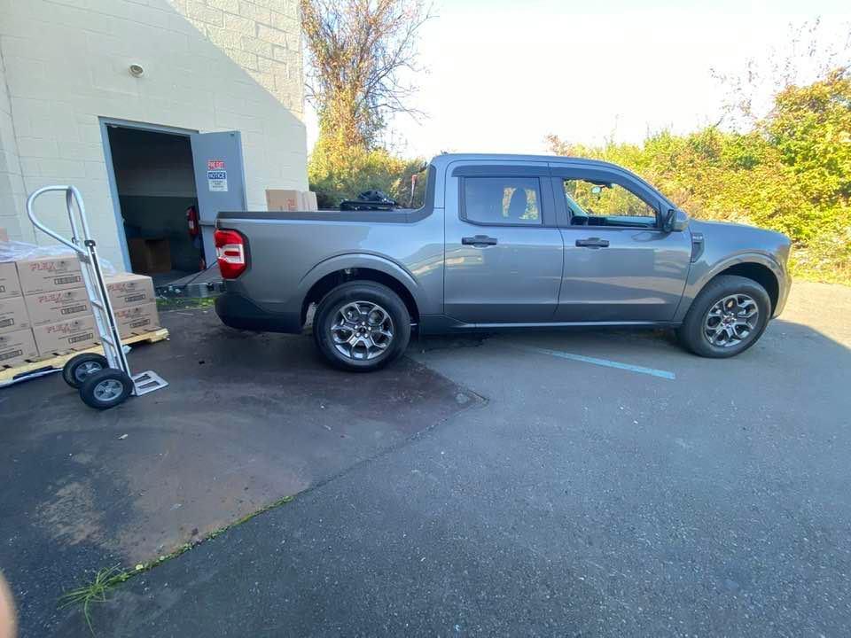 Ford Maverick Hauled 500lbs in bed.  Impressed! 254997058_10227375265713507_1155651284517819181_n