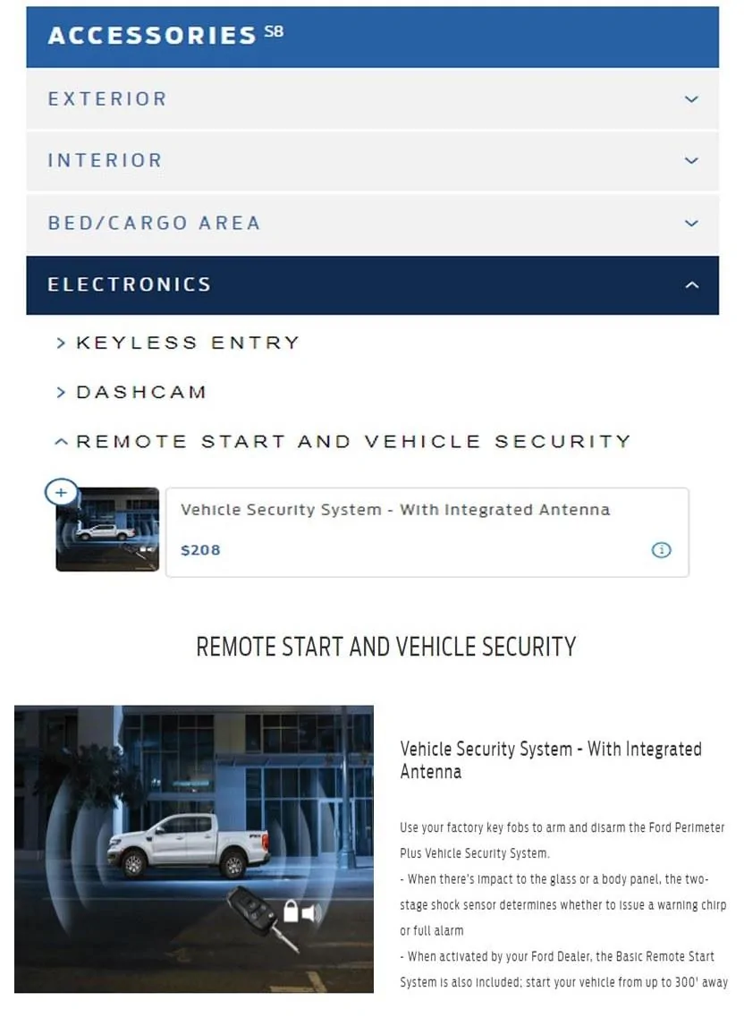 Ford Maverick Anti-theft proximity alarm? Maverick Info