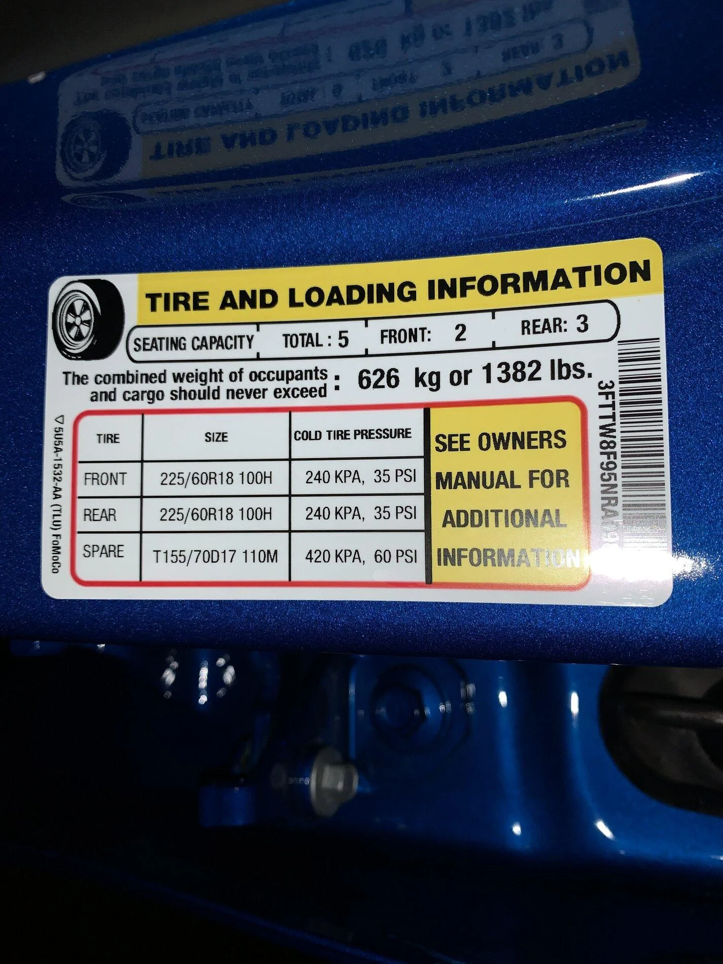 Ford Maverick Post your Payload Label Stickers Here 20211110_111319851_iOS