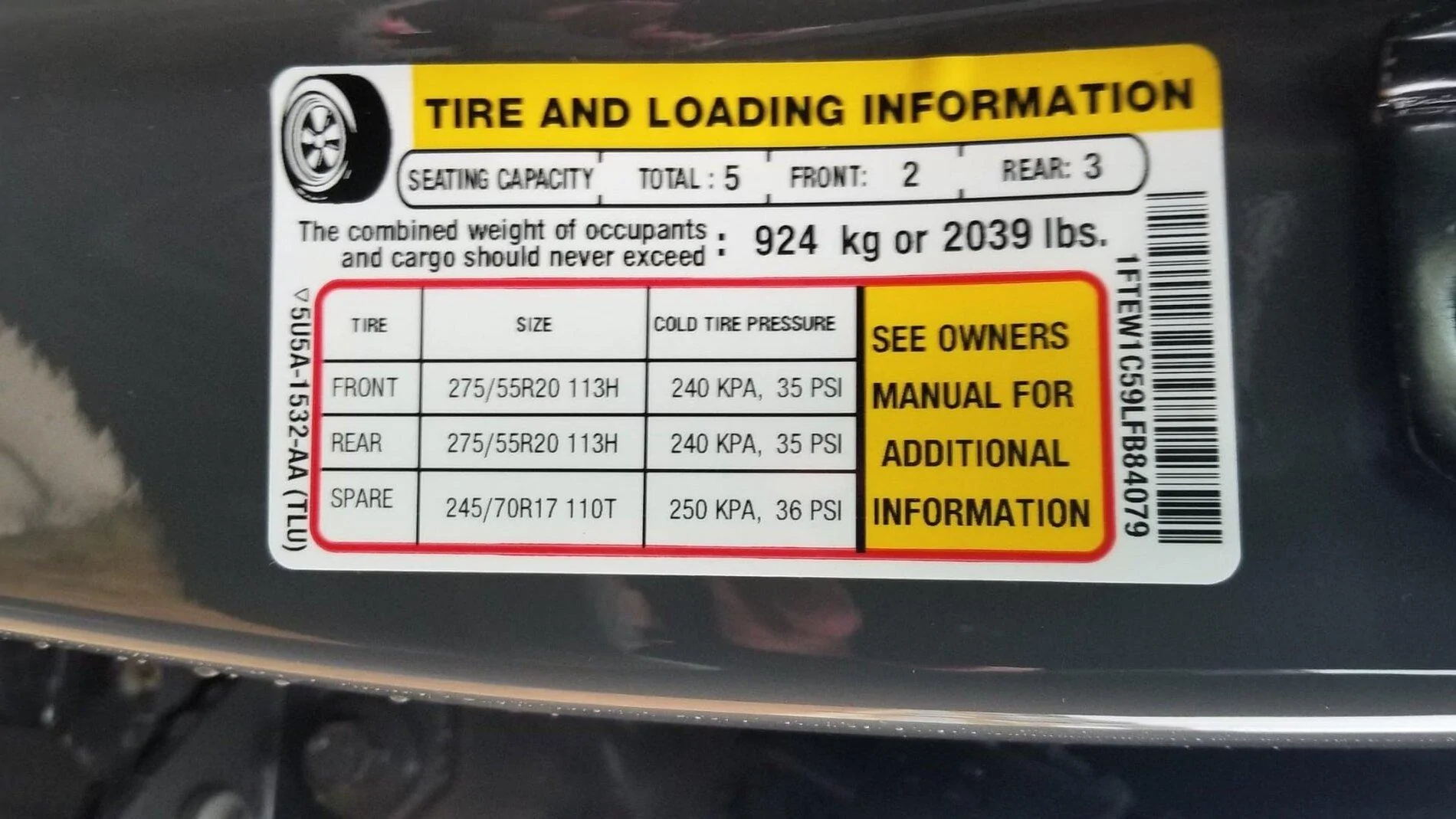 Ford Maverick Payload takes a hit on fully optioned loaded Maverick Lariat! Yellow Tag