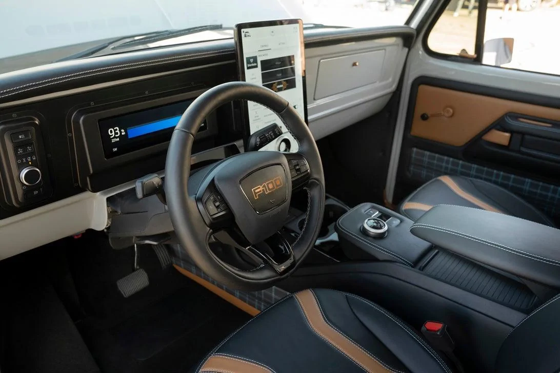 Ford Maverick F100 all electric all-electric-ford-f-100-eluminator-concept-truck-10