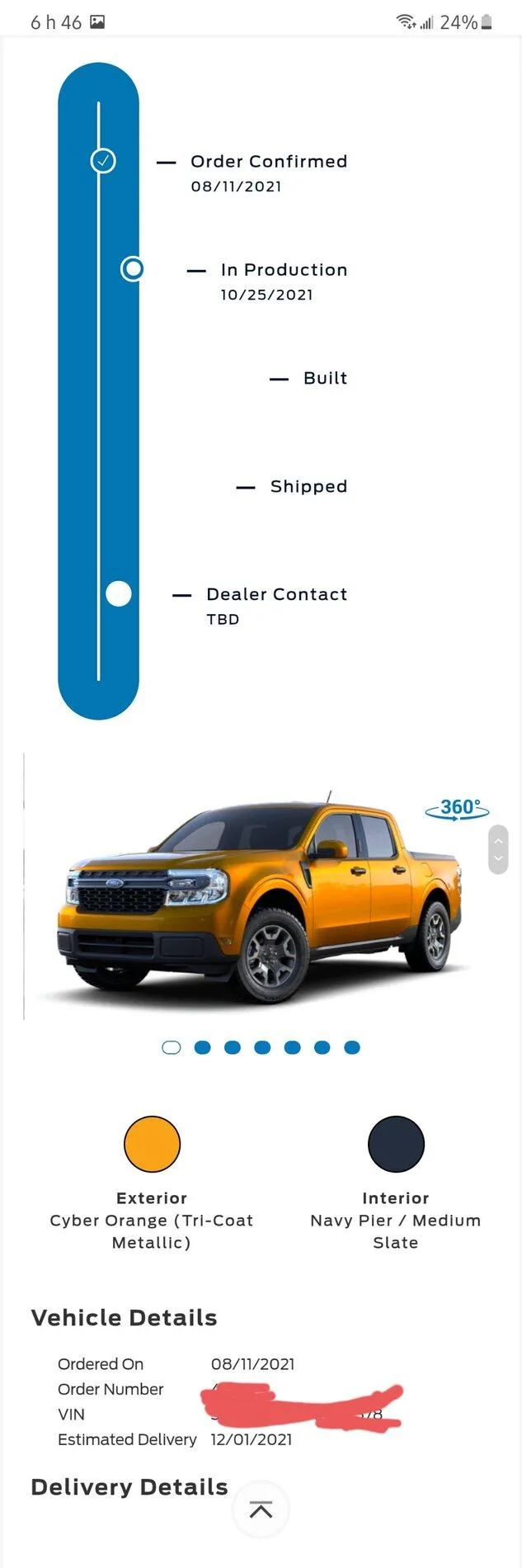 Ford Maverick October 25-29 Ecoboost builds Screenshot_20211110-184645_Samsung Internet