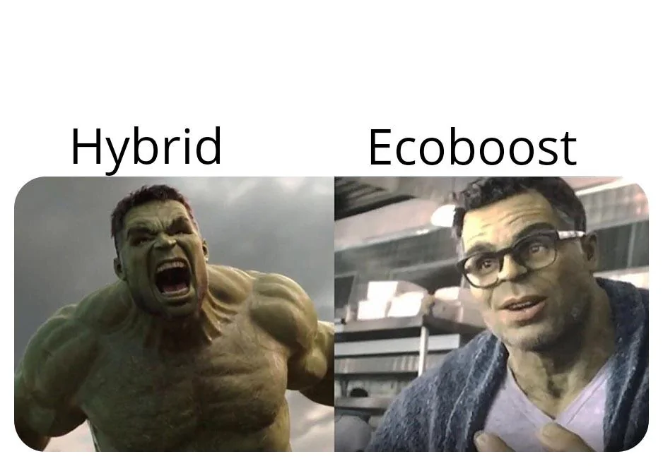 Ford Maverick Maverick Memes -  fun diversion while we wait [ ** NO POLITICS ** ] Angry Hulk vs Civil Hulk 10112021182932