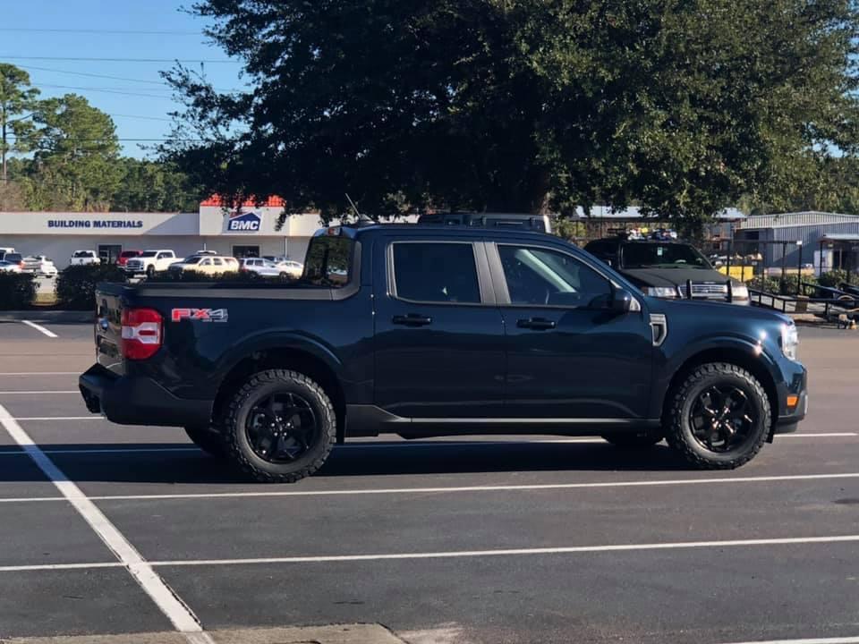 Ford Maverick Installed 17" Touren TR9 black wheels on my Maverick 07D54F38-4965-40F6-B30C-8533FADAC907