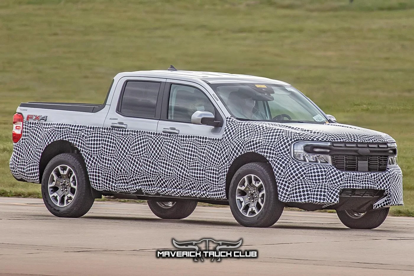 Ford Maverick Rattler Maverick Off-Road Prototype Spied Side-By-Side w/Standard Maverick + New Front Bumper Design maverick-rattler-offroad-upclose-prototype-spied-22