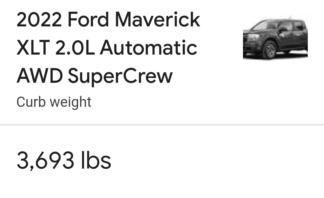 Ford Maverick Help explain Maverick vs Bronco Sport towing Screenshot_20211111-150436~2