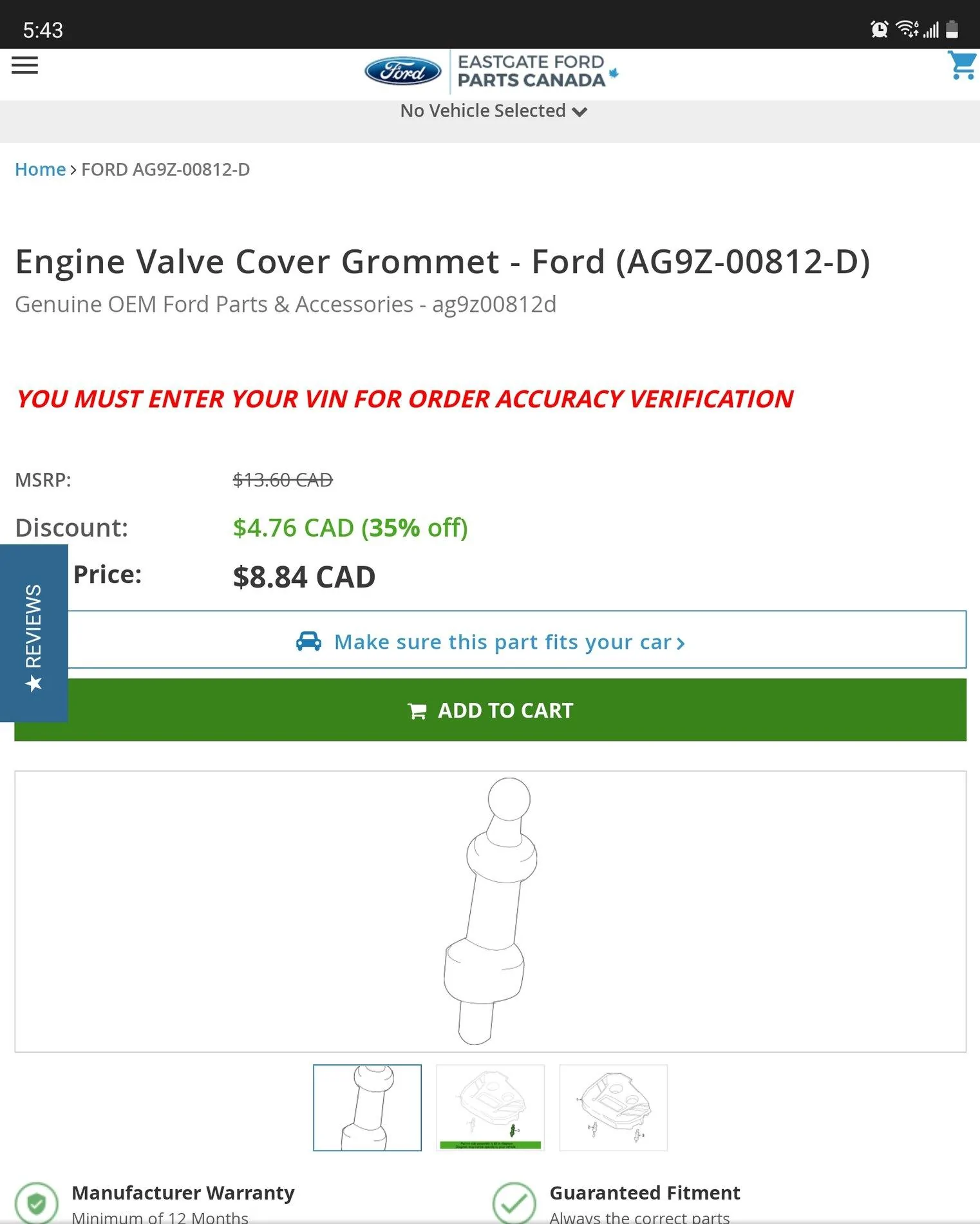Ford Maverick Engine Cover installed in 2.0L Ecoboost Maverick engine bay (From Escape) Screenshot_20211111-174329_Chrom