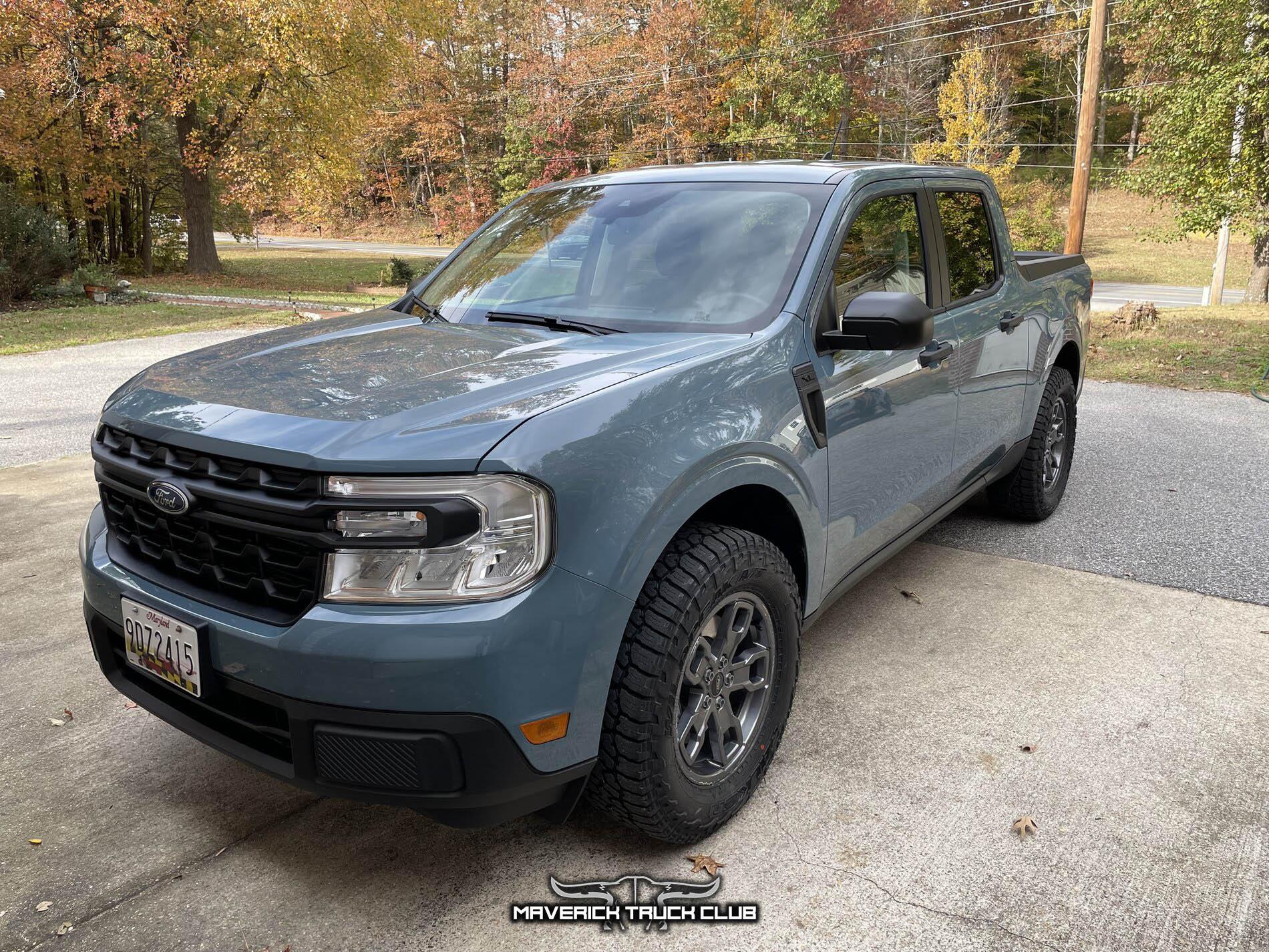 Ford Maverick AREA 51 Maverick Photos Thread 2022 Ford Maverick on Bronco Sport Wheels 2