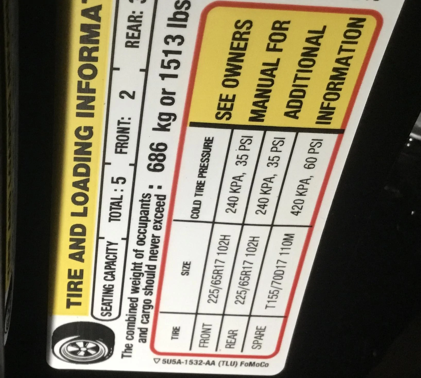 Ford Maverick Post your Payload Label Stickers Here 98FBB0D6-A432-4FD5-8208-829524D838B2