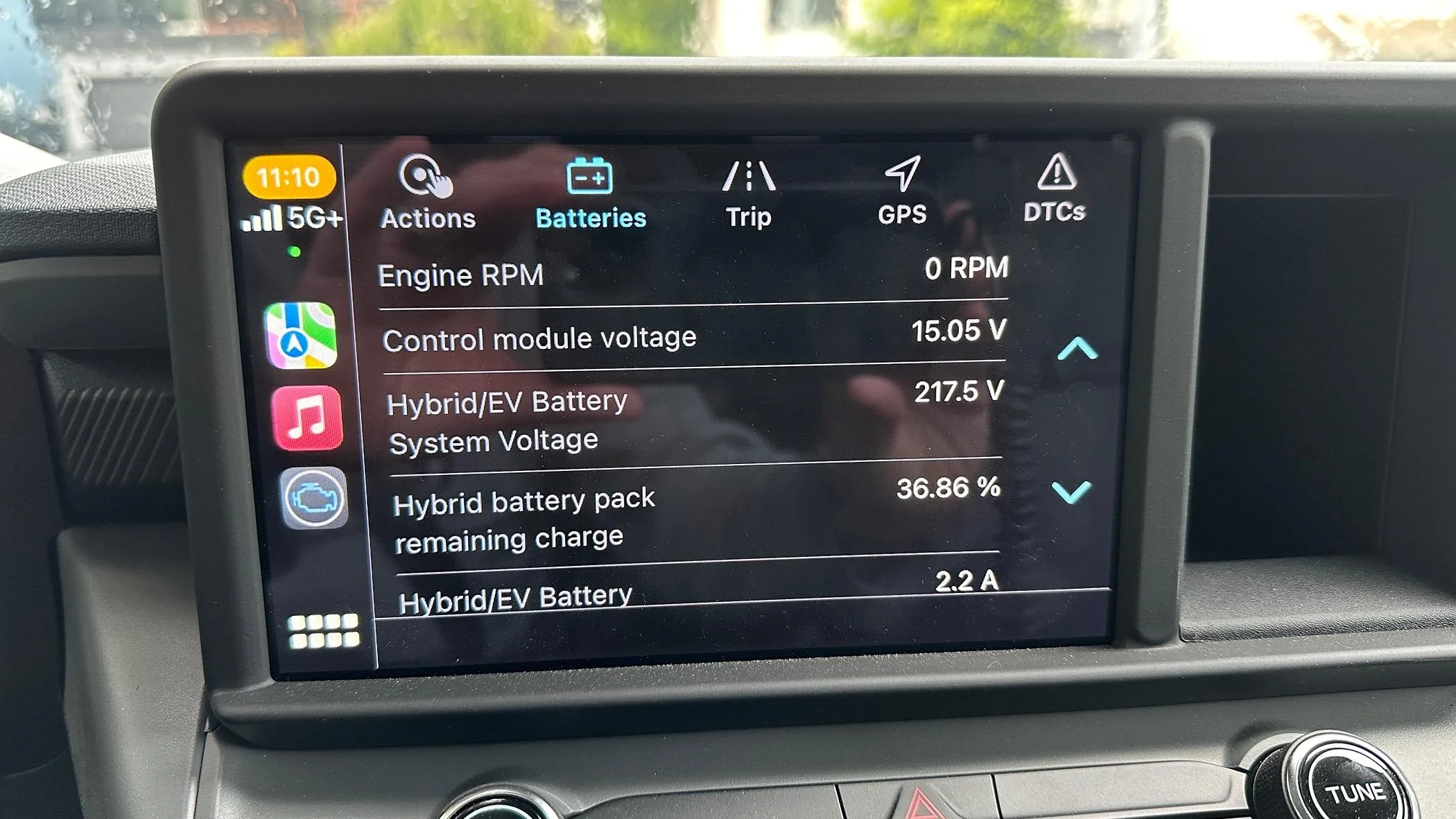 Ford Maverick Hybrid Power Meter Calibrated IMG_0219
