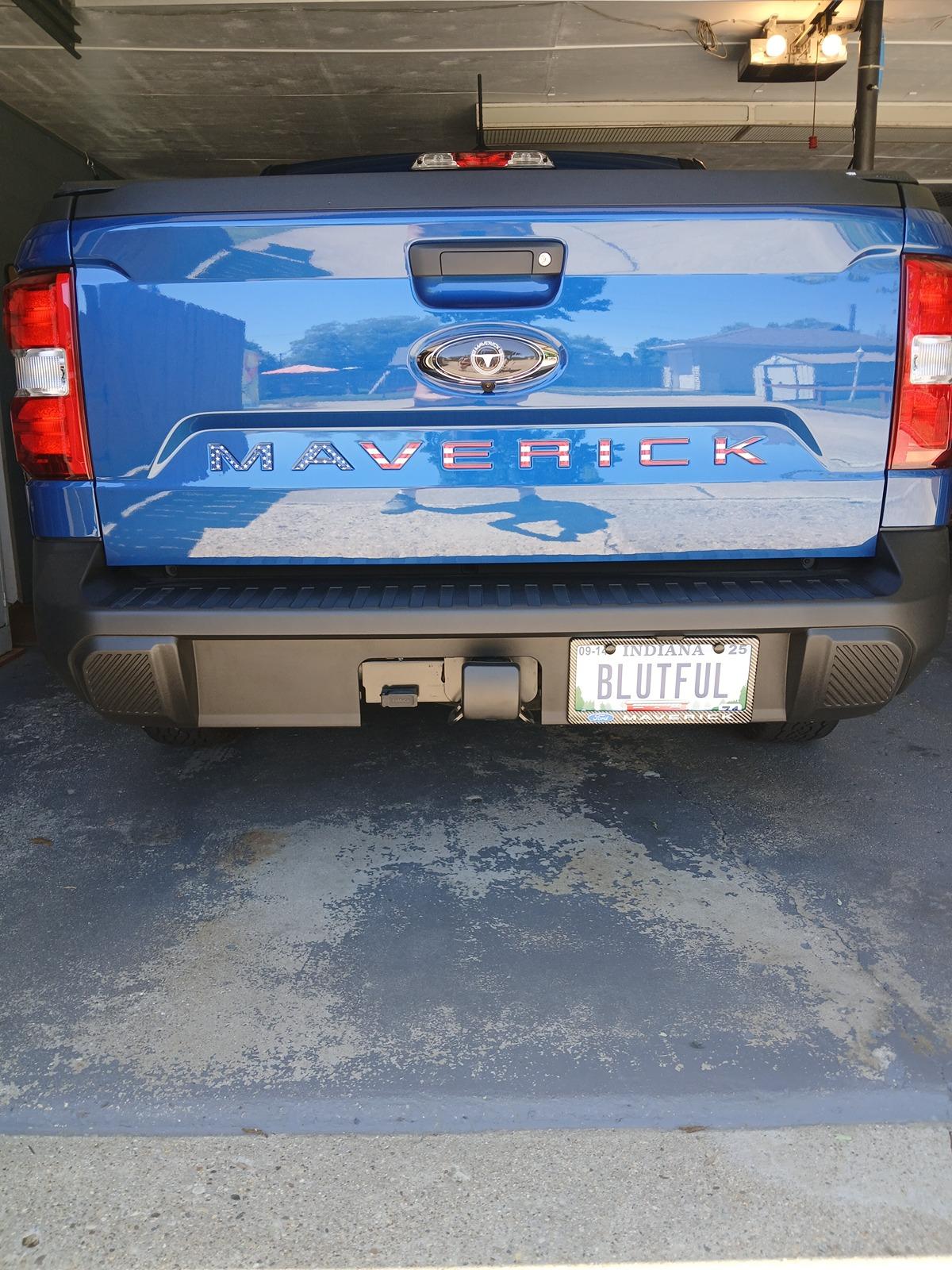 Ford Maverick Personal license plates / vanity plate for your Maverick?? 20240525_131517