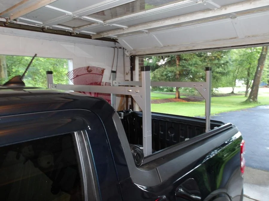 Ford Maverick Low budget bed rack installed on side bed rails 100_1000_S