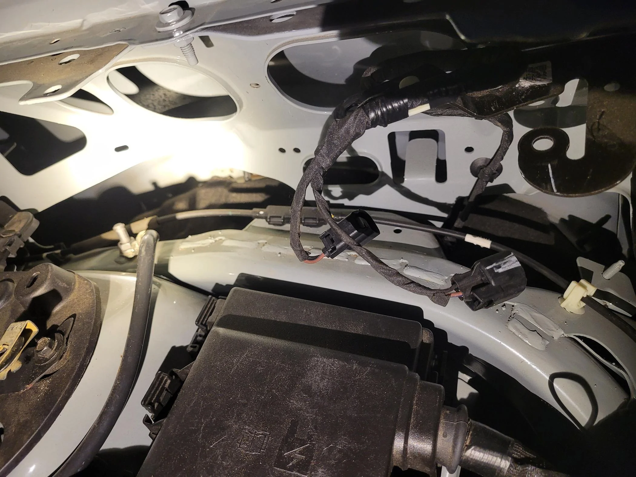 Ford Maverick Water fording upgrade: move / relocate ECM (my DIY solution) 20240518_202049