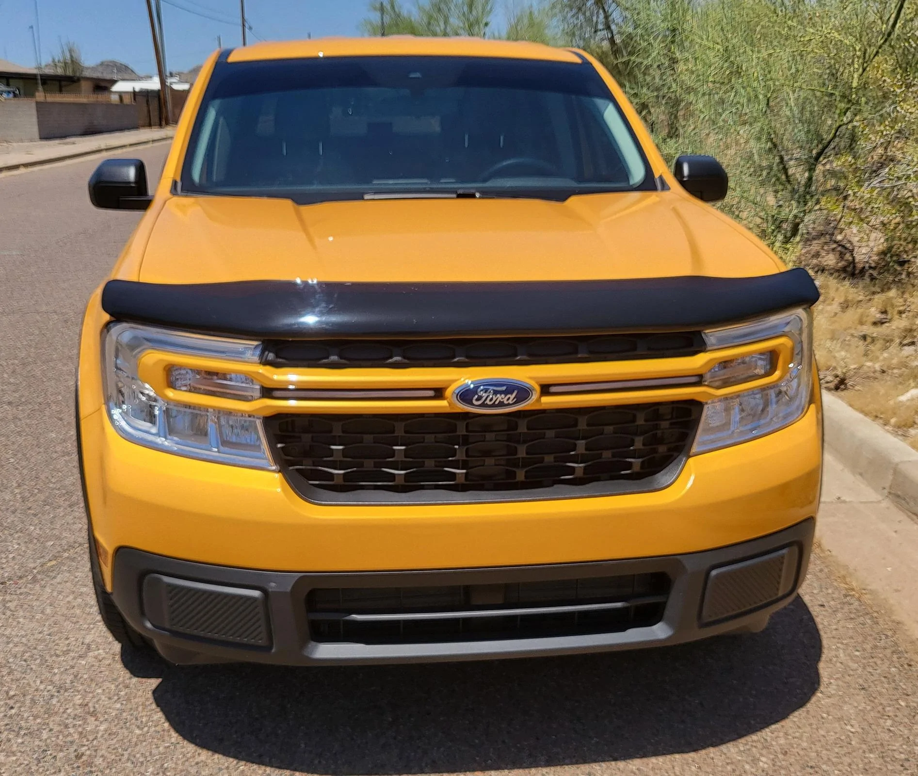 Ford Maverick RealTruck AVS Bugflector II Review 20240521_131329