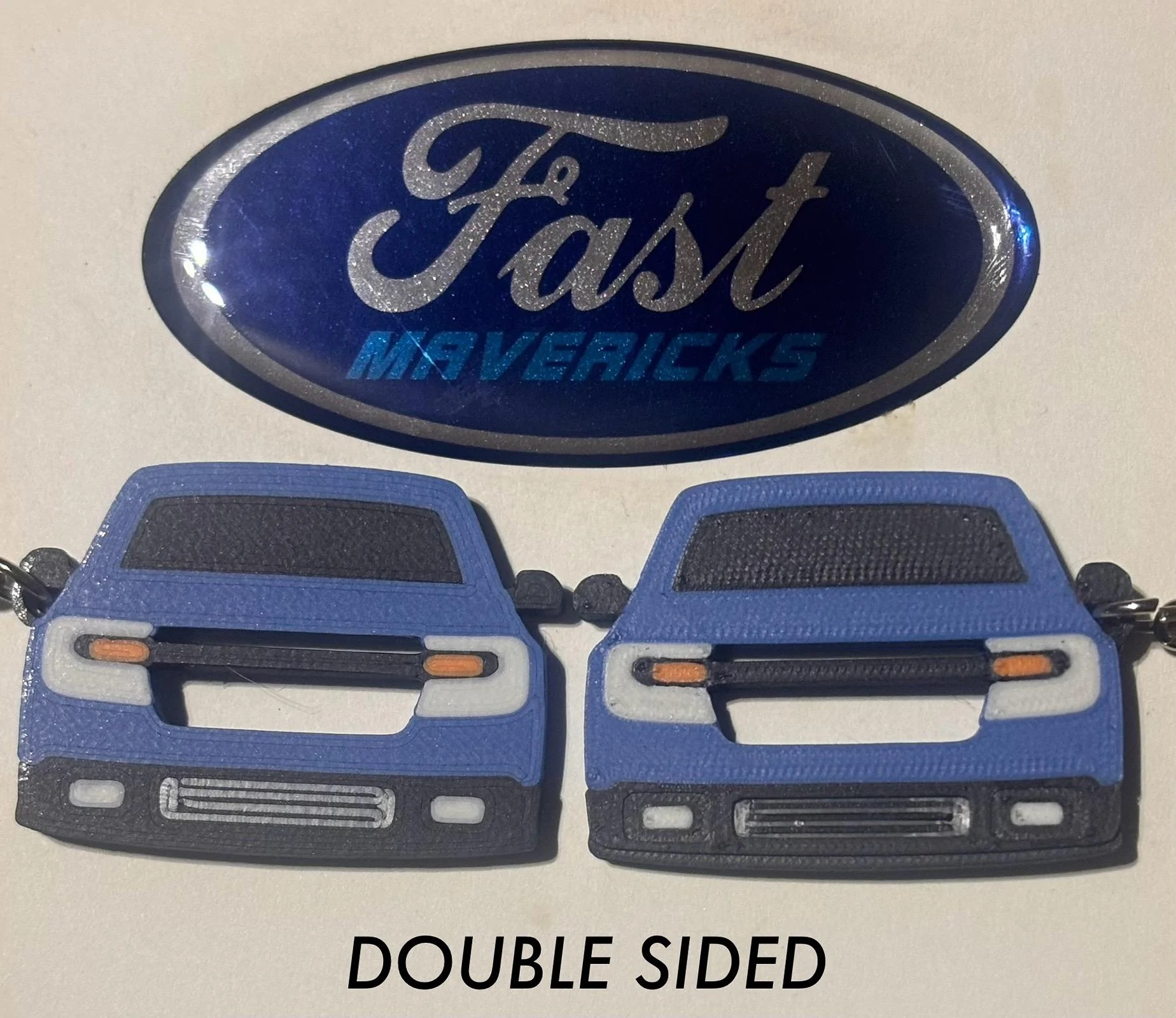 Ford Maverick Fast Mavericks Keychains IMG_4117